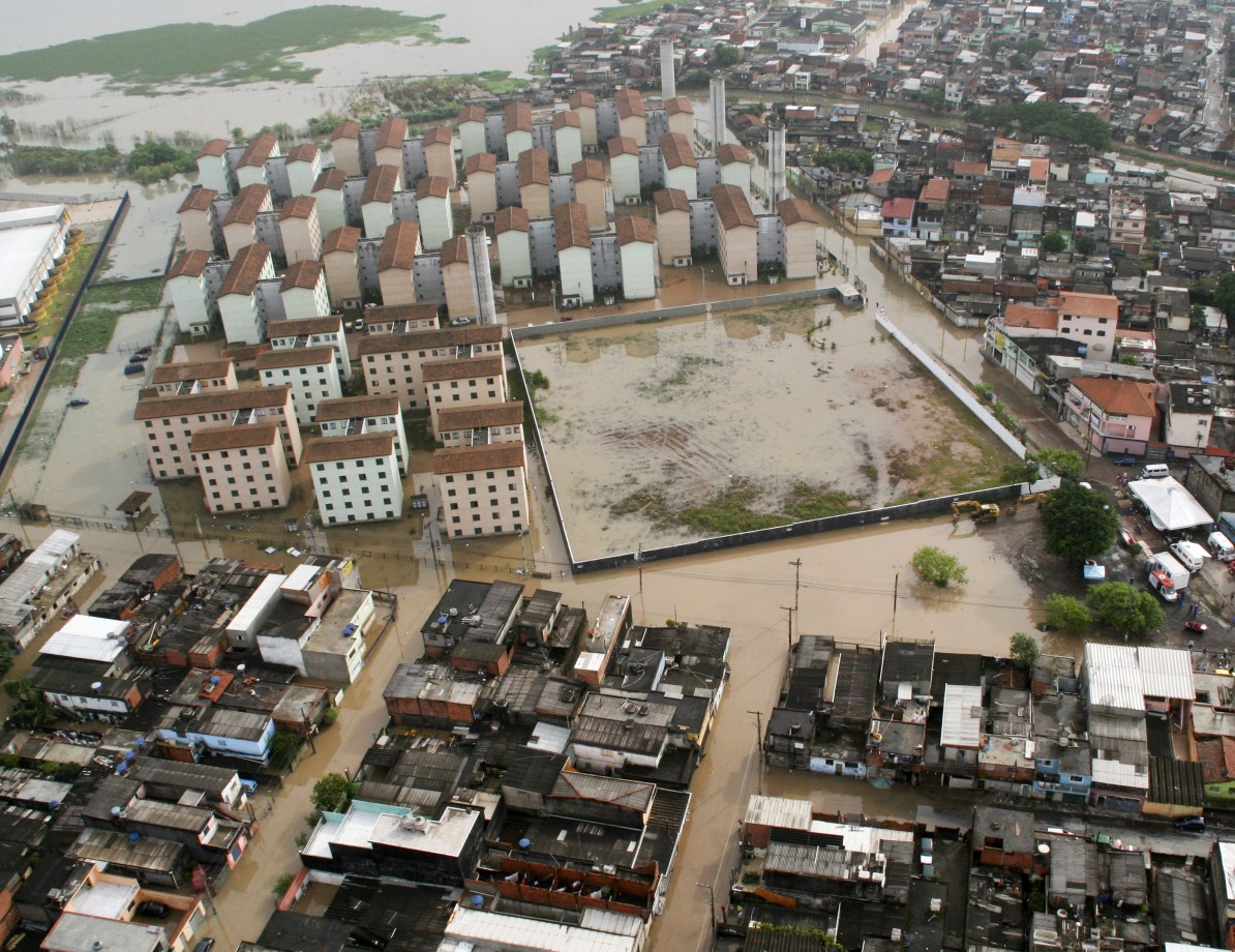 Rising water levels in Sao Paulo. Photo: IABR